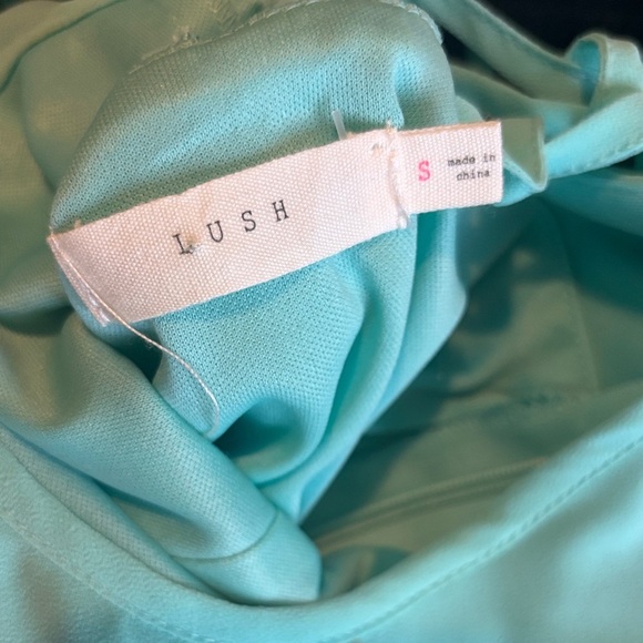 Lush Elegant Mint Green Sleeveless Dress size small - Picture 4 of 5